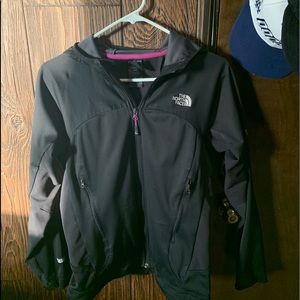 SUMMIT SERIES BLACK NORTH FACE ZIP UP